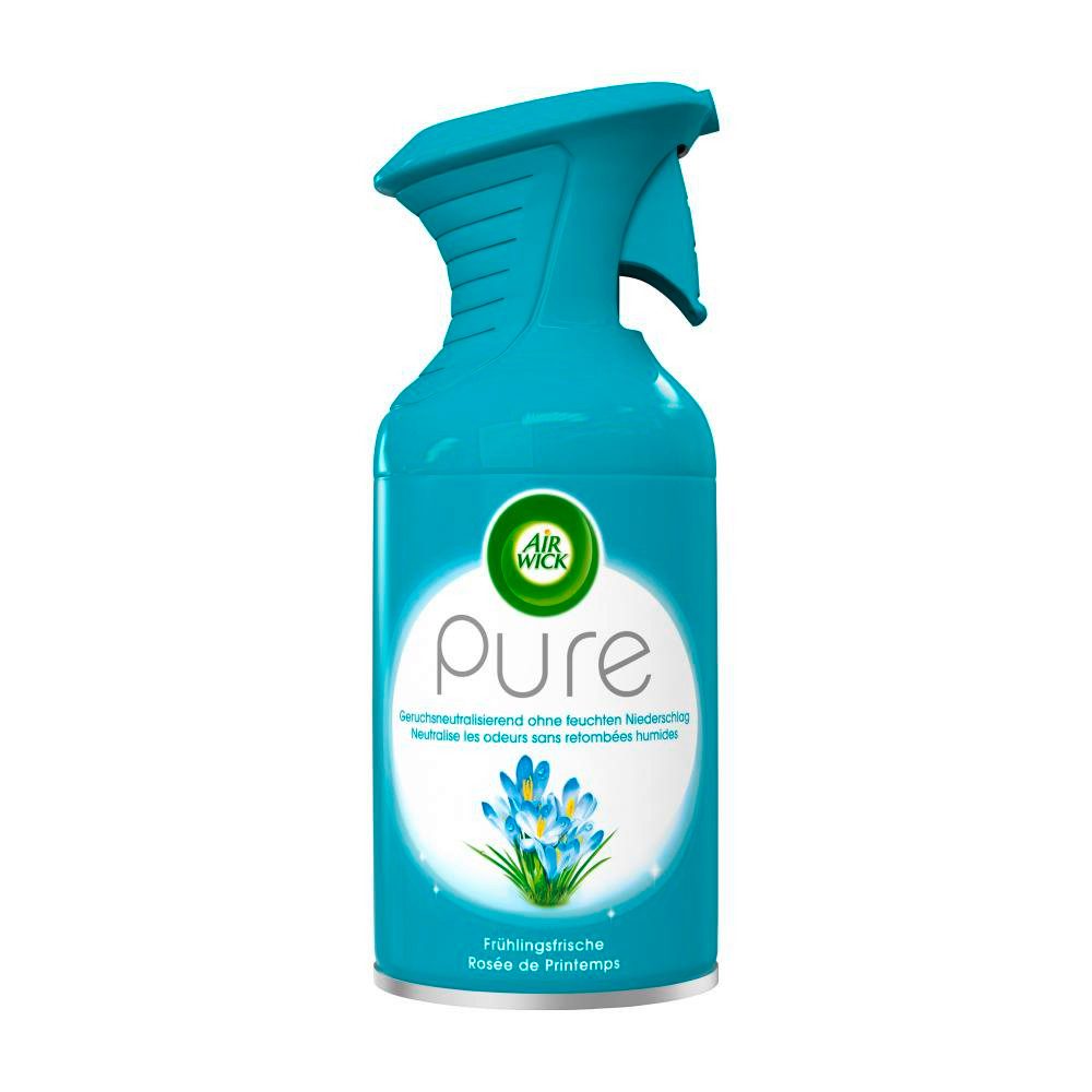 Air Wick Raumduft Premium PURE Duftspray Frühlingsfrische 6 x 250ml (Jahresvorrat, 6-St)