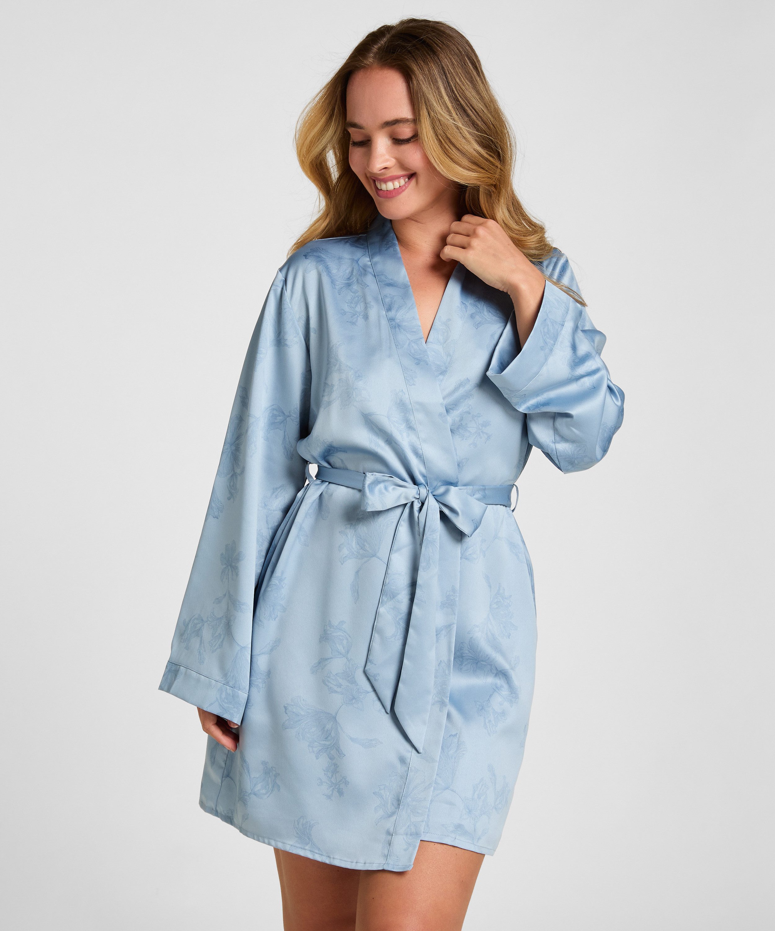 Hunkemöller Bademantel Kimono Floral