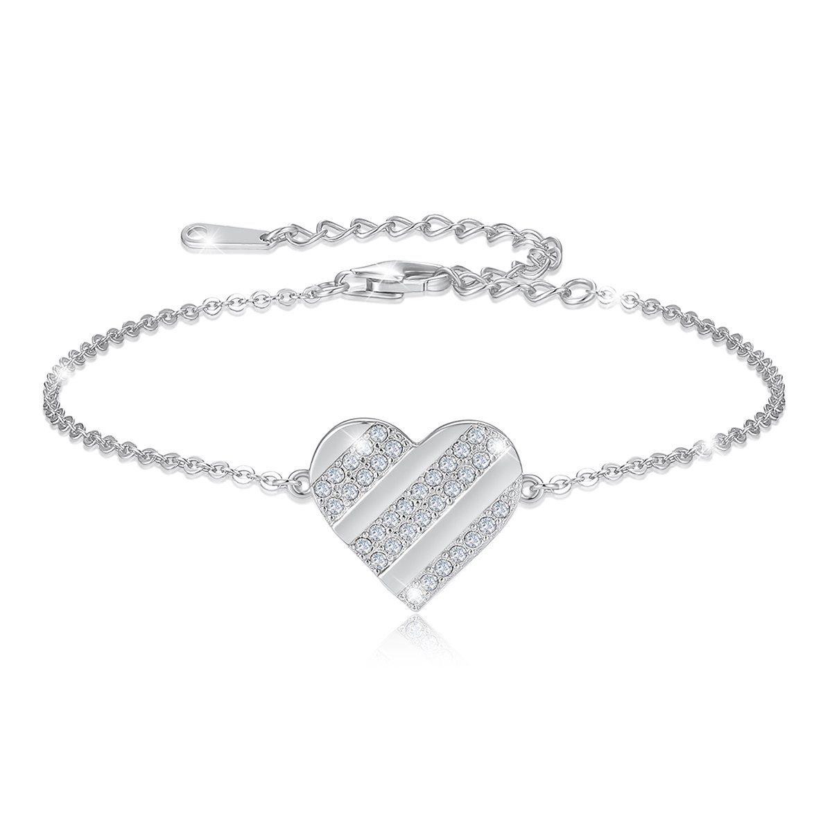 PAVELS Schmuckset Schmuckset Heart, Edles Schmuckset, günstig online kaufen