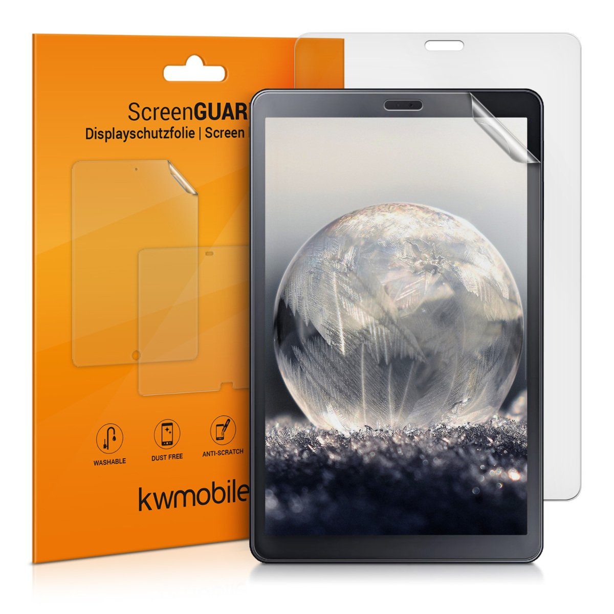 Folie entspiegelt Full Screen Tablet WiFi SM-T290 kwmobile 2X Schutzfolie kompatibel mit Samsung Galaxy Tab A 8.0 2019 