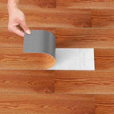 Randaco Vinylboden PVC Planke «ca.1 m² - 10 m²,selbstklebend,Oak, selbstklebend
