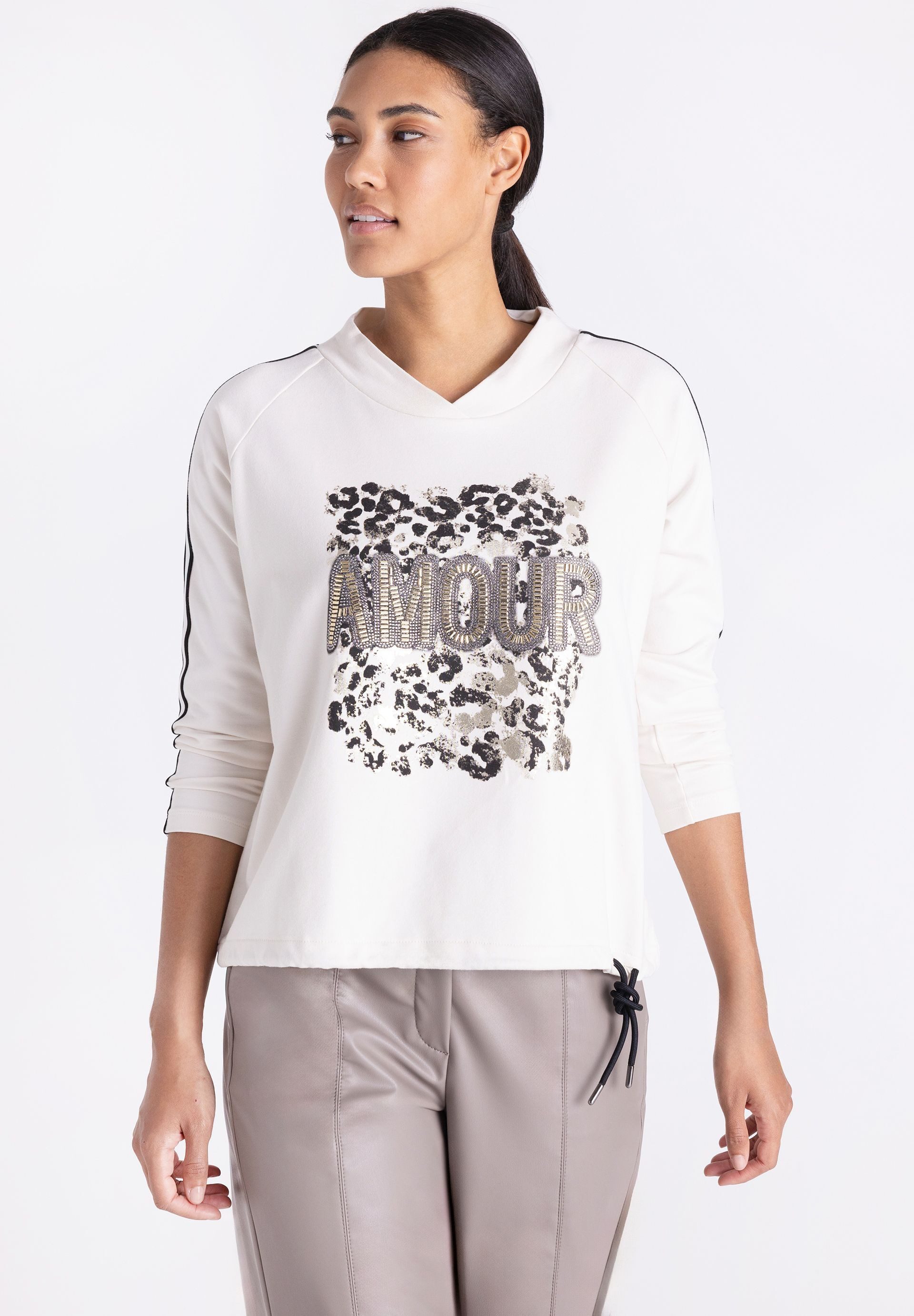 TUZZI T-Shirt mit Raffung