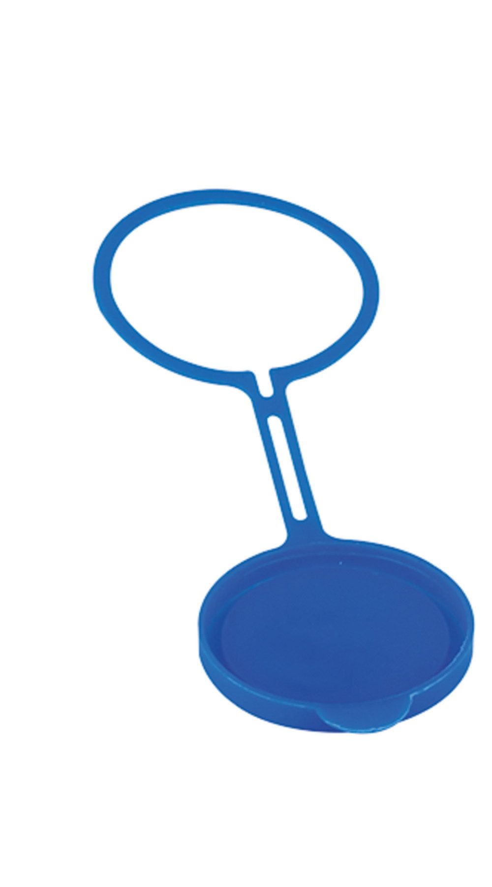 DocMed Urin-Flasche Urinflasche für Männer eckig > sterilisierbar (Volumen von 1000 ml, 1 St., Sterilisierbar, Hygienisch), Graduiert, Blauer Deckel, Privat und Pflege