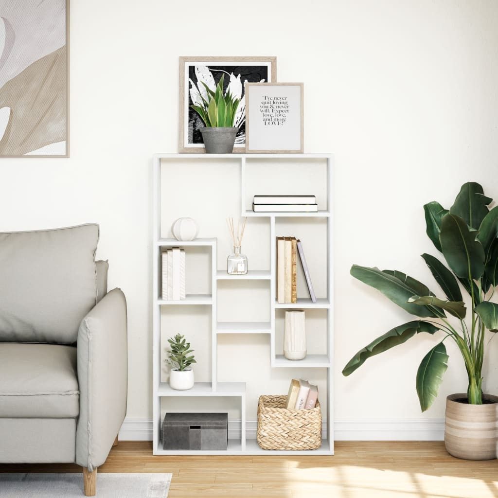 vidaXL Bücherregal Bücherregal Weiß 72x20x120 cm günstig online kaufen