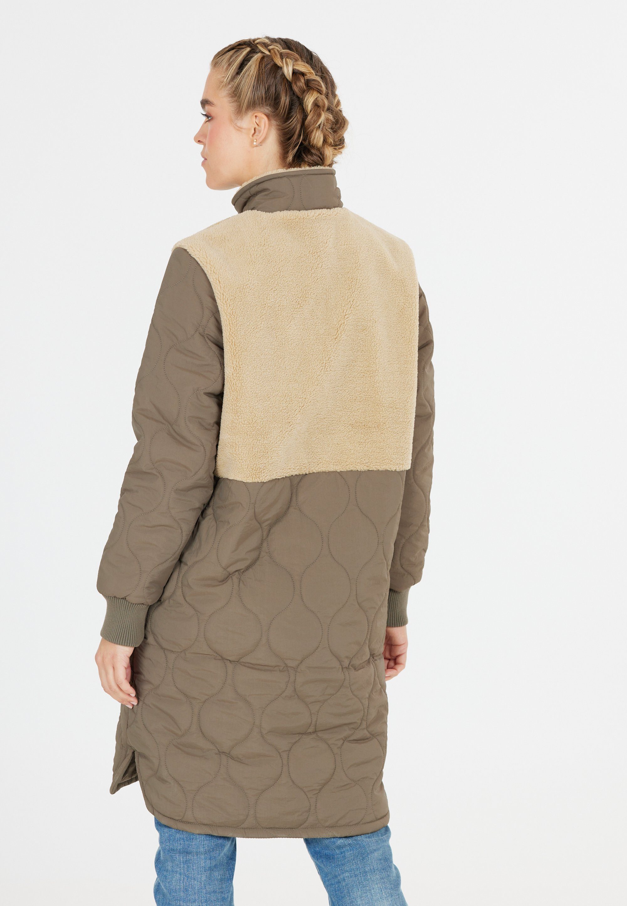 in WEATHER REPORT Kurzmantel Hollie Design hellbeige legerem