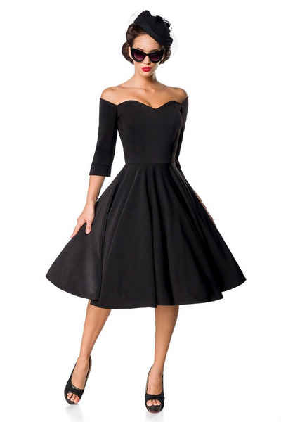 BELSIRA Spitzenkleid »Belsira Damen Retro Premium Vintage Swing-Kleid Rockabilly Sommerkleid 50s 60s Partykleid«
