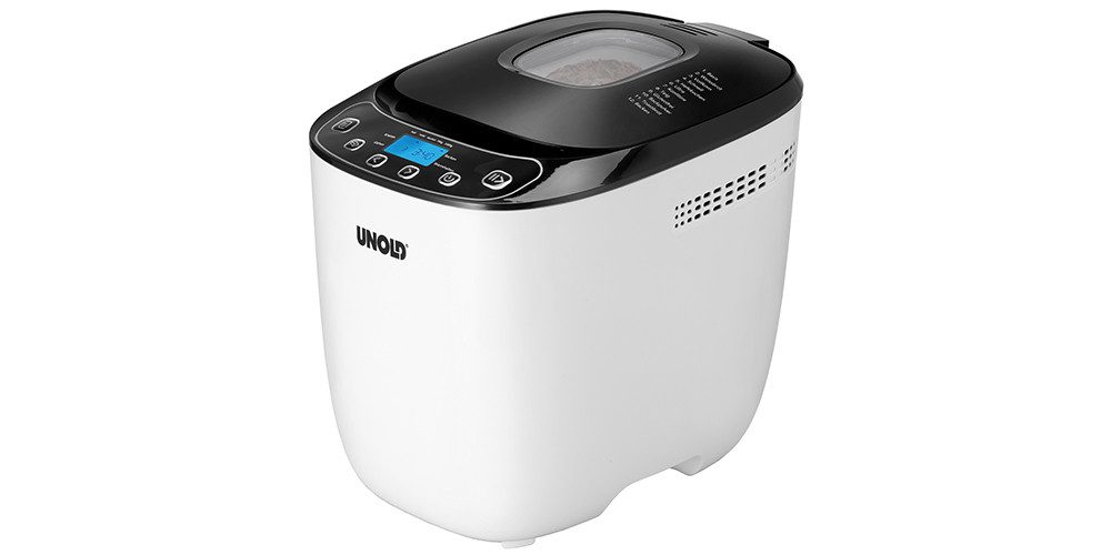 Unold Brotbackautomat Backmeister® Design 68010, 12 Programme, 550,00 W, Warmhaltefunktion Bräunungsgrad und Brotgröße wählbar