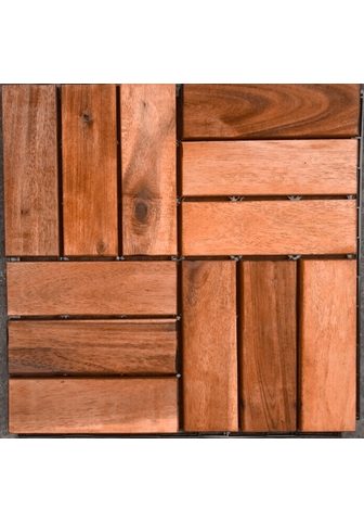 MERXX Holz-Fliesen »Eukalyptus« ...