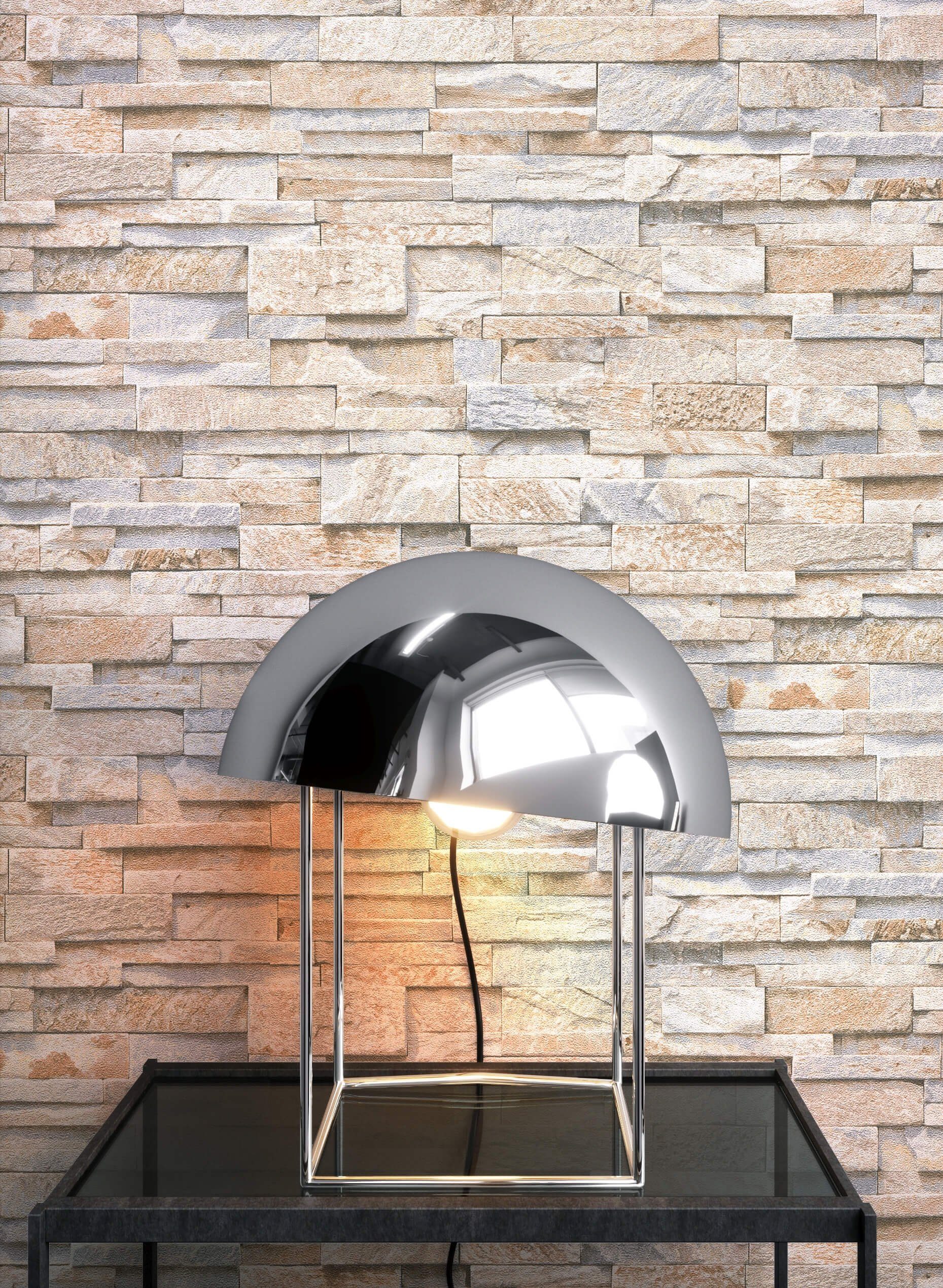 Newroom Vliestapete, Beige Tapete Modern Stein günstig online kaufen