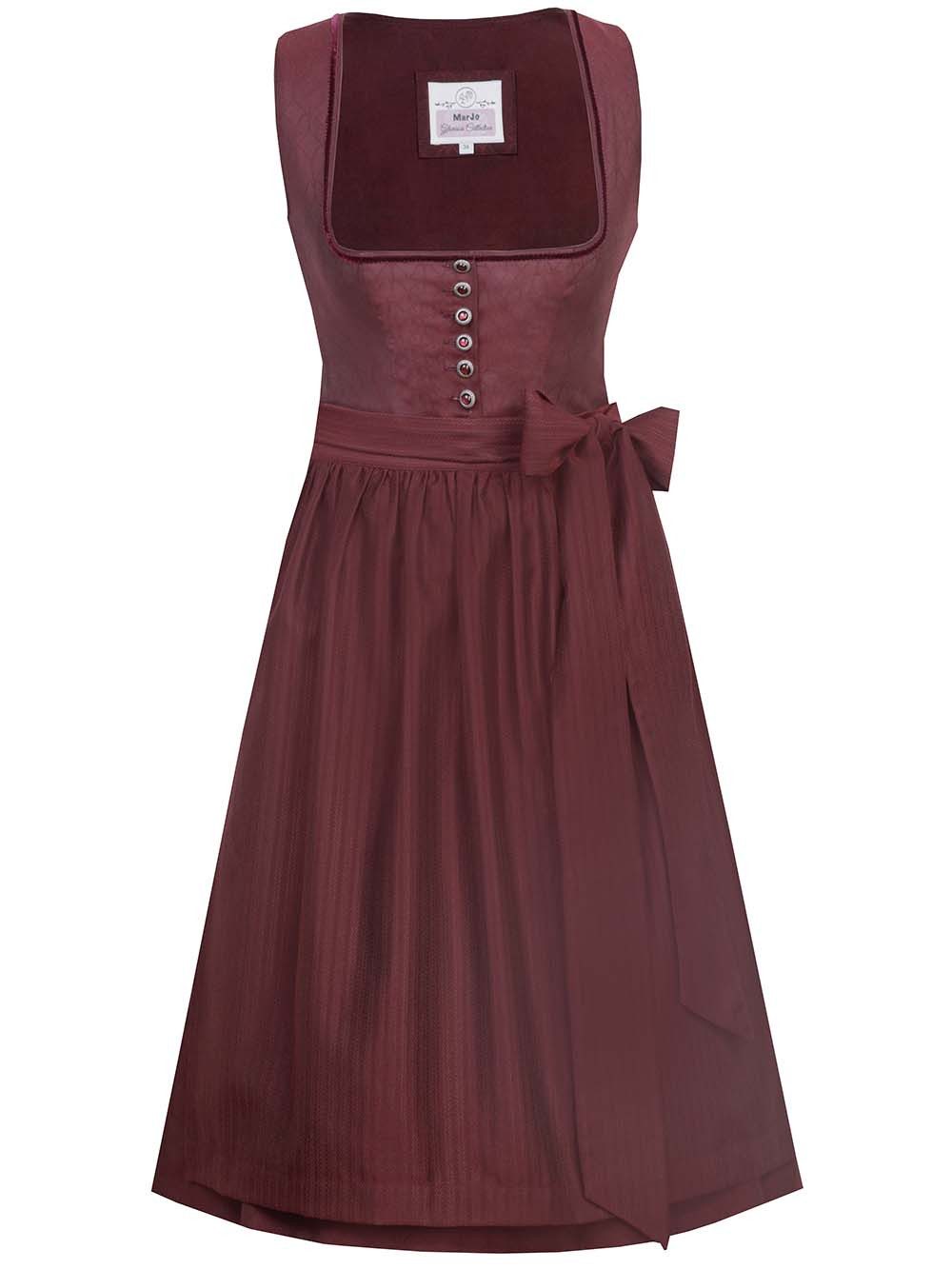 MarJo Dirndl Dirndl Celina 70cm Länge purpur