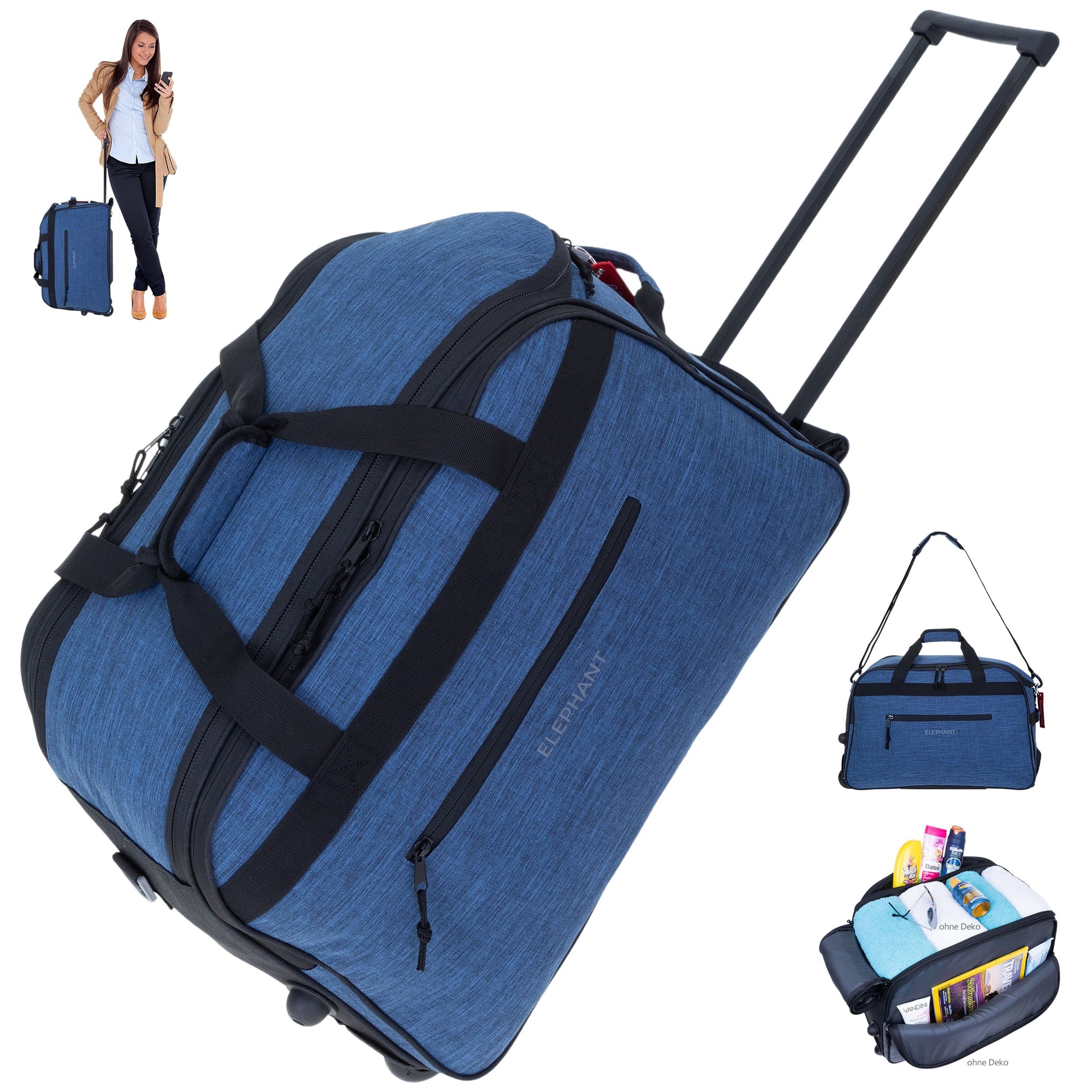 ELEPHANT Trolley Duffle Bag Travel Reisetrolley 55 cm Reisetasche, Weekende günstig online kaufen