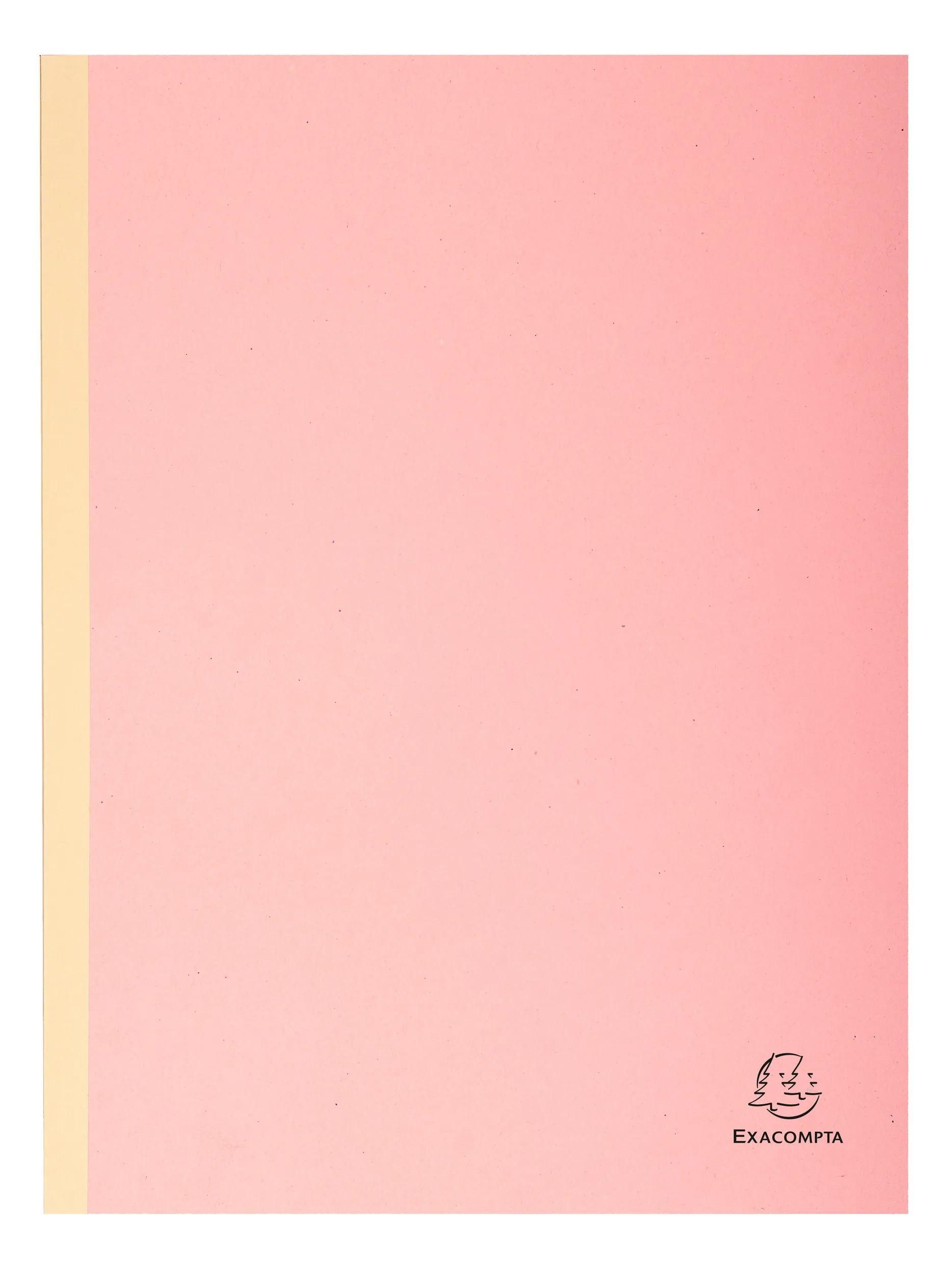 EXACOMPTA Organisationsmappe 25er Aktendeckel mit leinen Rücken Forever® 320g A4 - Rosa - 770003E, Sammelmappe Dehnbar