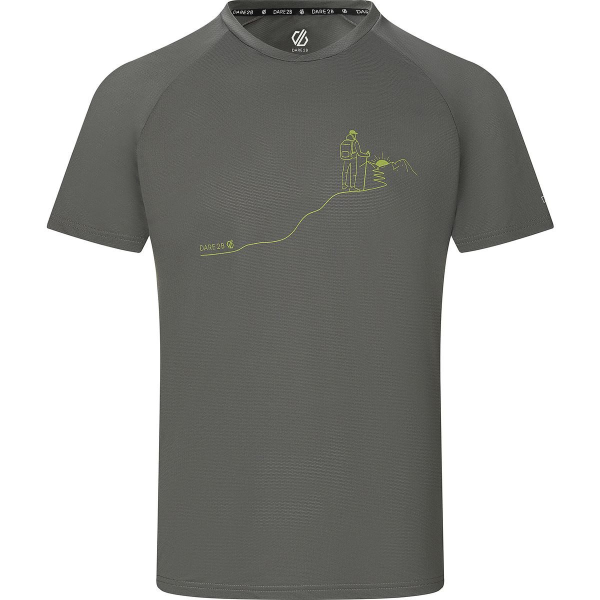 Dare2b Kurzarmshirt Tech II Tee Leichtes, schnelltrocknendes T-Shirt mit antibakteriellen