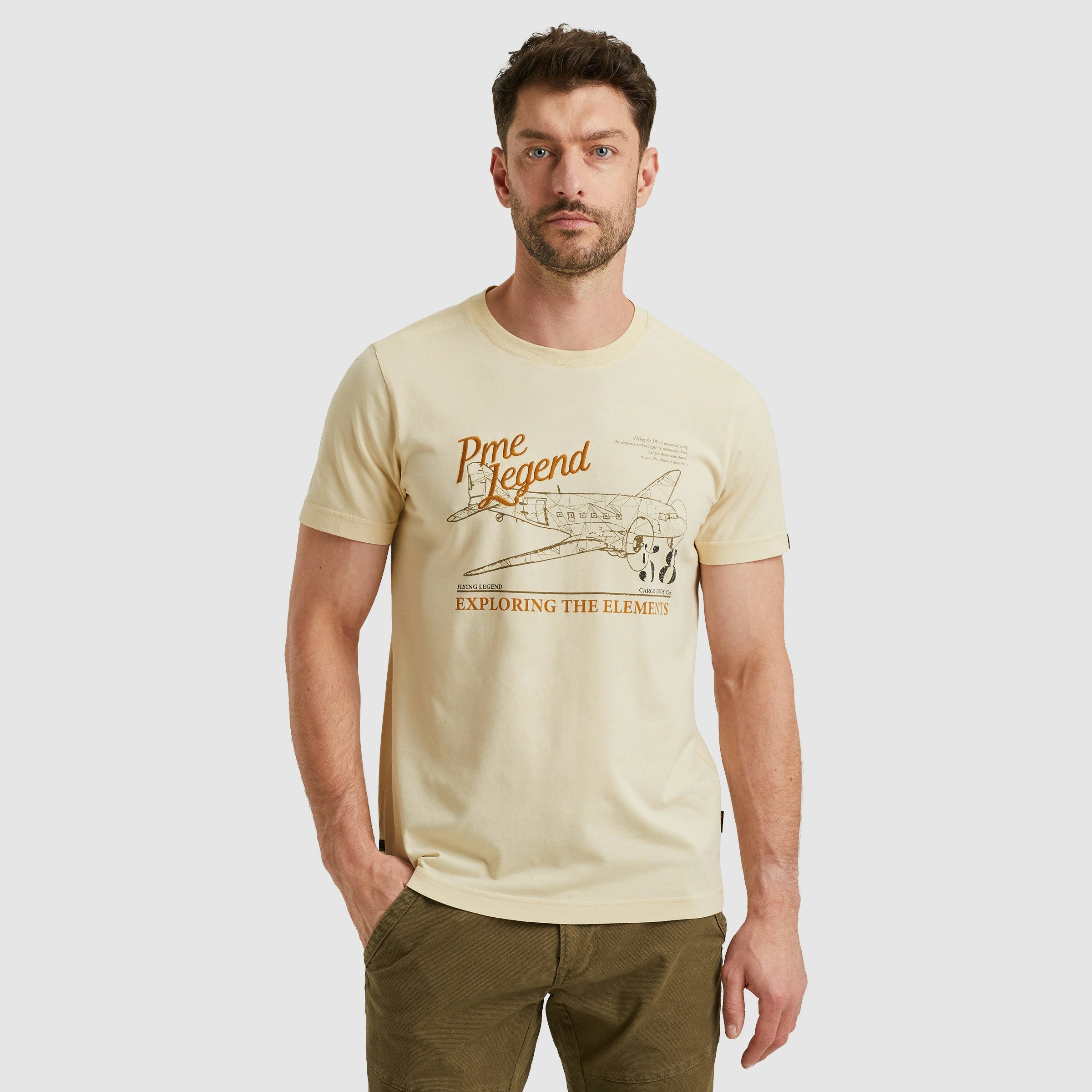 PME LEGEND T-Shirt mit Logo-Stickerei und günstig online kaufen