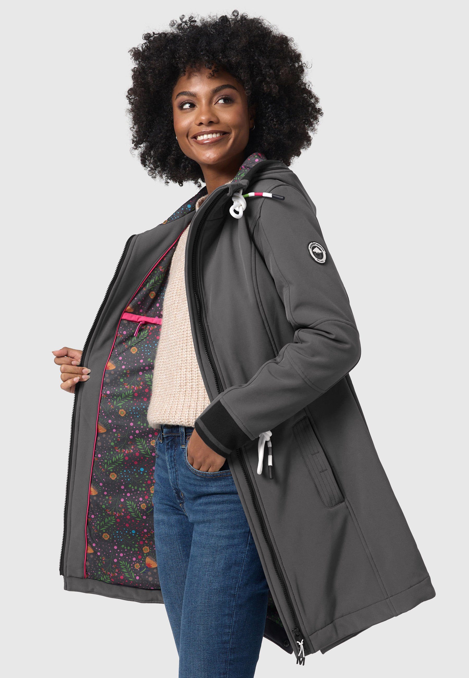 Marikoo Softshelljacke Mount Furnica mit hochschließendem Kragen – Bild 4 von 5
