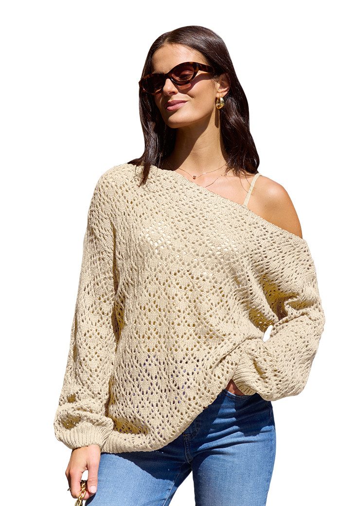 Cupshe Strickpullover One Shoulder Pullover mit günstig online kaufen
