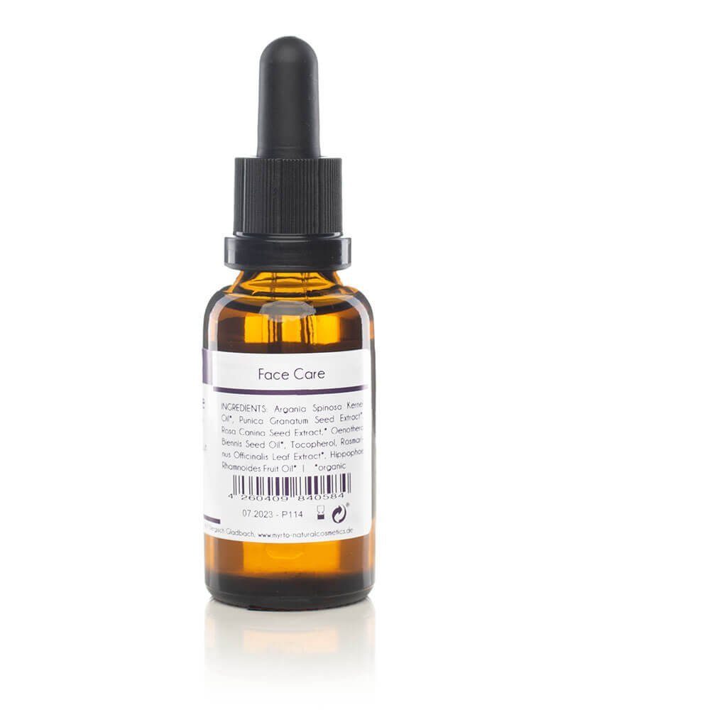 myrto Naturkosmetik Gesichtsöl Regenerate Face Oil T - Antioxidatives Gesichtsöl für trockene Haut, Bestbewertung bei Codecheck: 100% Grüner Ring EMPFEHLENSWERT
