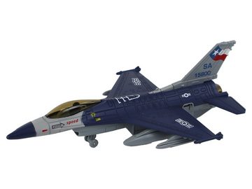 LEAN Toys Spielzeug-Flugzeug Flugzeug Modell Reibungsantrieb Kämpfermodell Spielzeug Deko Jäger Set