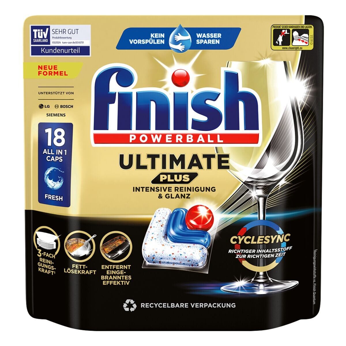 Powerball Ultimate Plus All in 1 Spülmaschinentabs