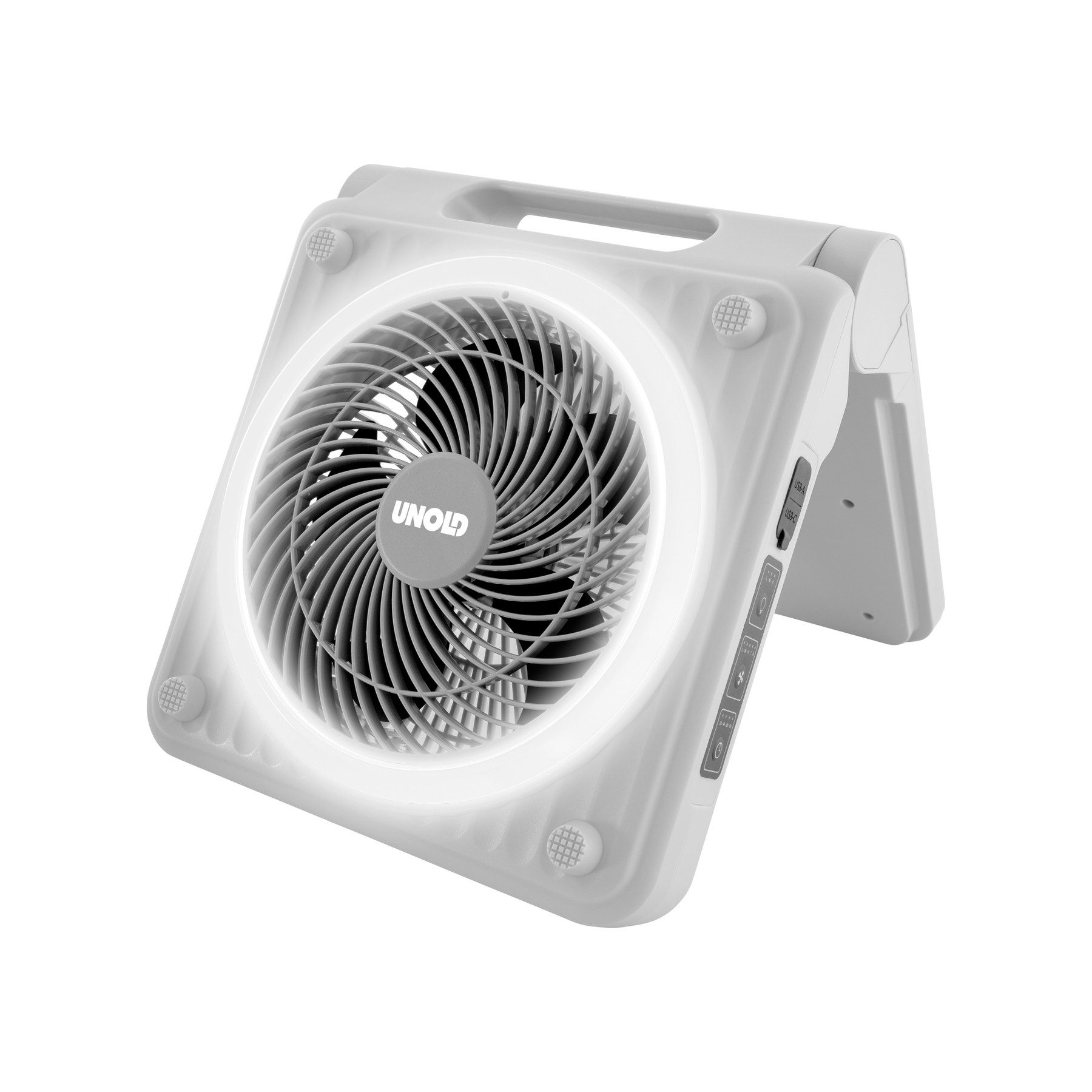 Unold Standventilator UNOLD Solarventilator 86517, LED-Licht, günstig online kaufen