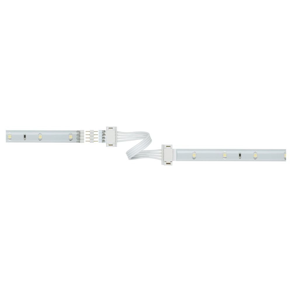 Connector Universal YourLED Weiß, Stripe Function LED 2er 1-flammig, LED Paulmann Pack Streifen