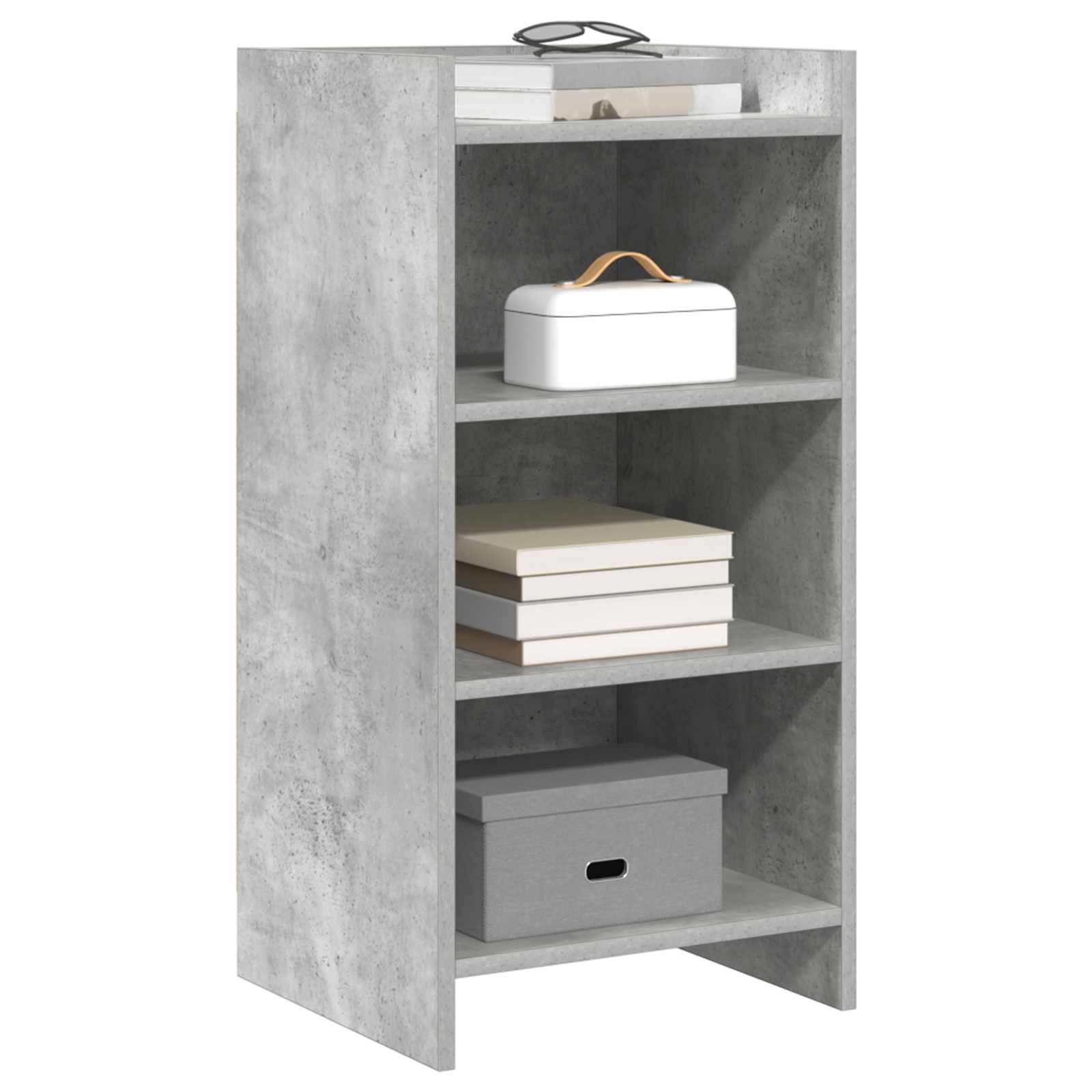vidaXL Sideboard Sideboard Betongrau 40 x 36 x 80 cm Holzwerkstoff (1 St)