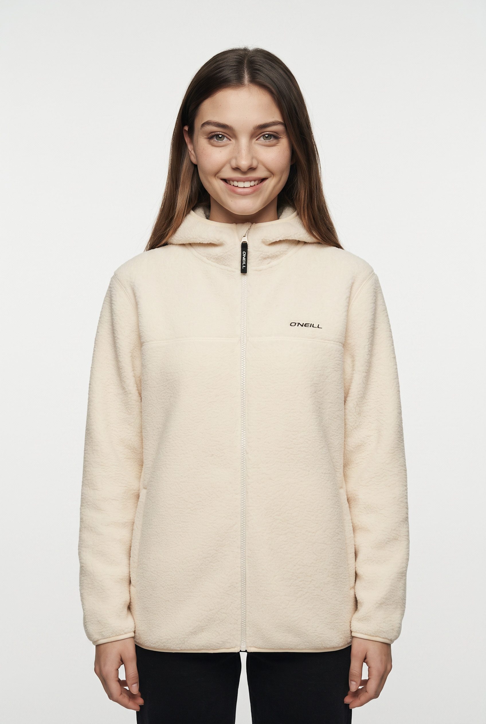 O'Neill Fleecejacke MUST-HAVE LONG FZ HIGH PILE mit durchgehendem Reißverschluss, aus High-Pile-Fleece, atmungsaktiv