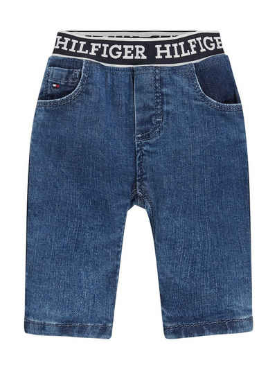 Tommy Hilfiger Bequeme Джинси BABY MONOTYPE DENIM PANTS mit Markenlogo