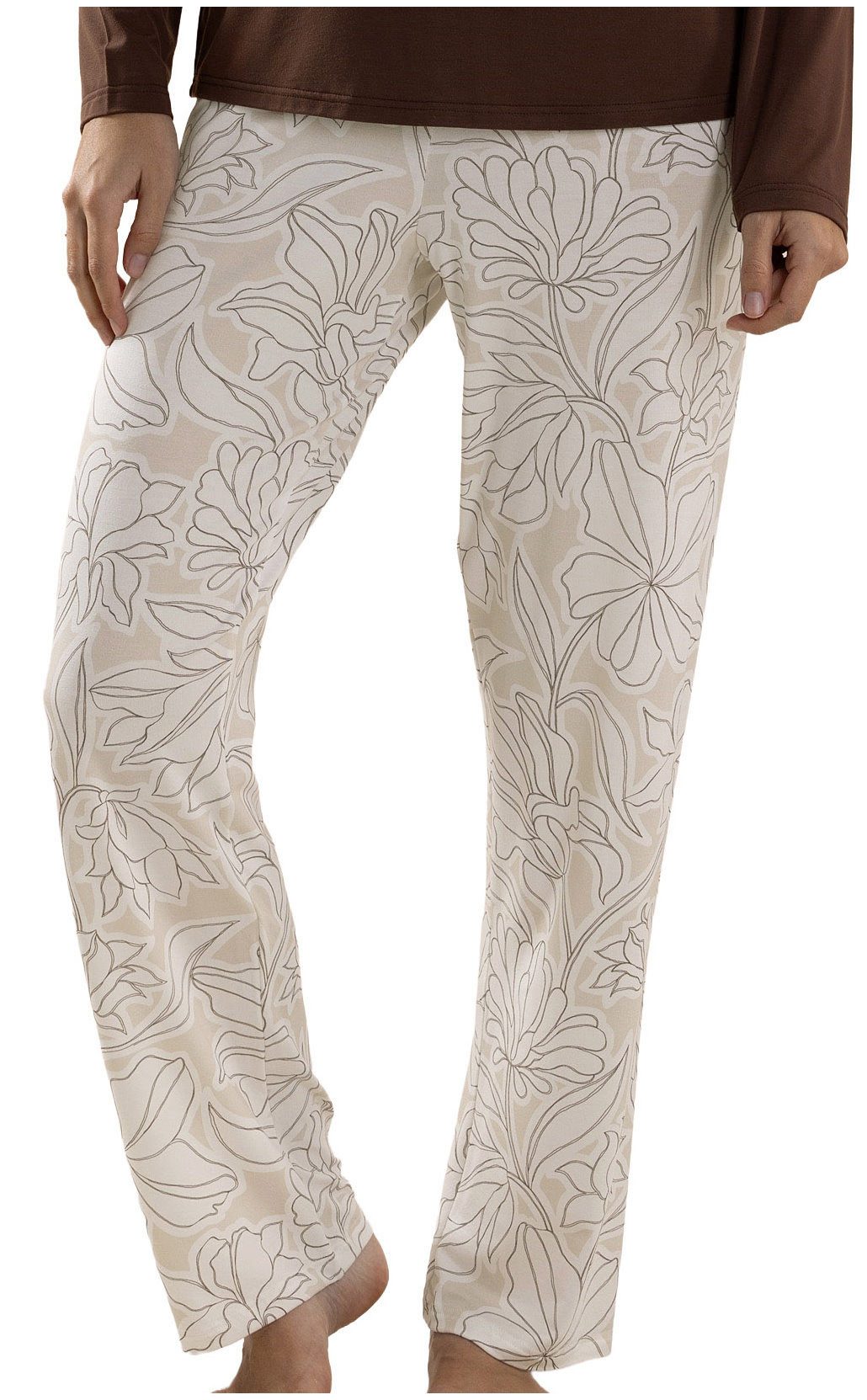Nina Von C. Pyjamahose Damen Schlafanzughose (1-tlg) Modisches Design