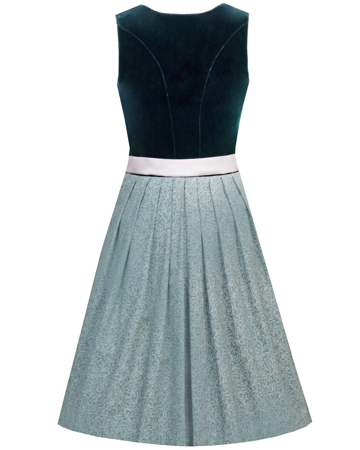 MarJo Dirndl 'Elisabeth' Samt 697758, Jadegrün günstig online kaufen