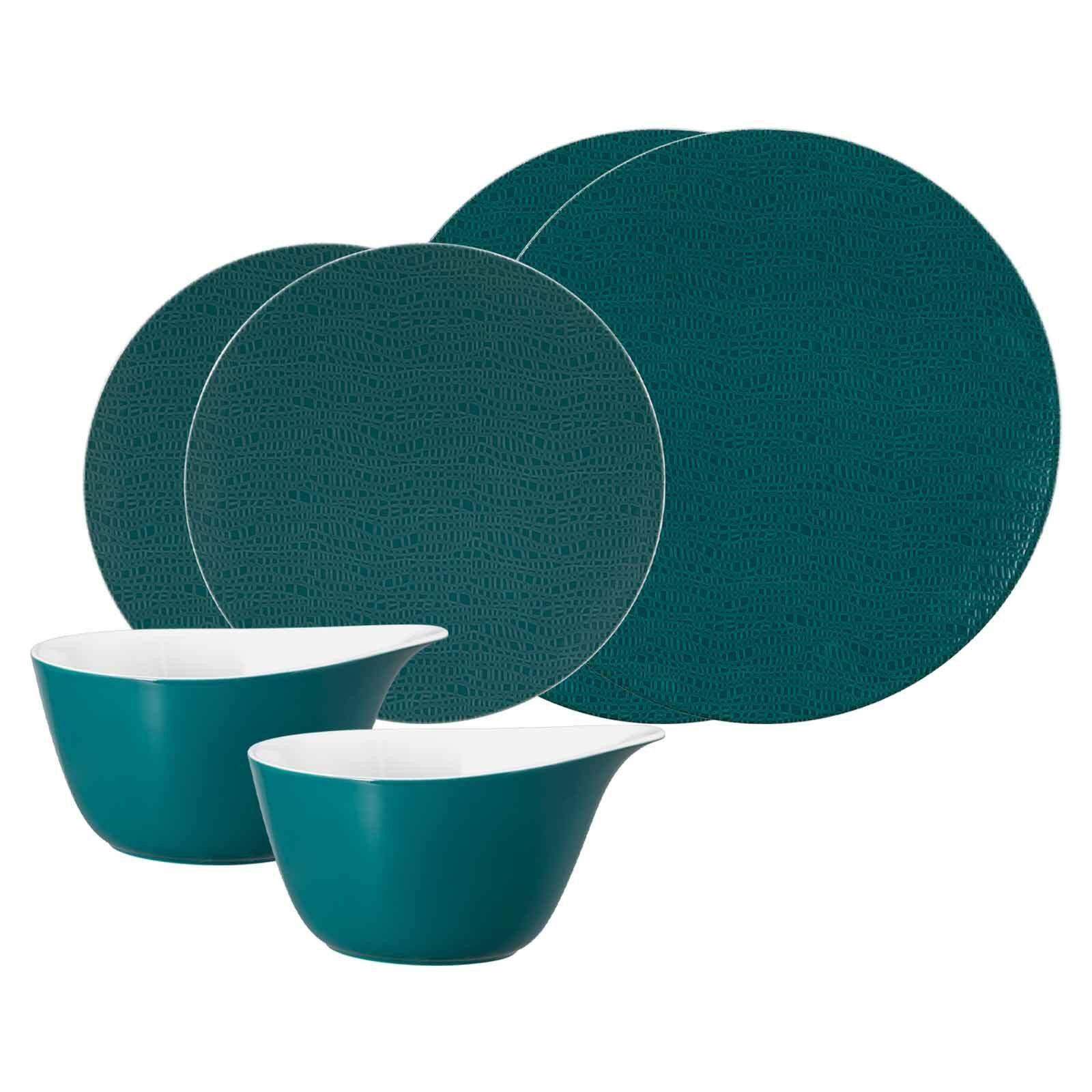 Seltmann Weiden Kombiservice Life Fashion Basic-Set 6er Set (6-tlg), 2 Personen, Porzellan