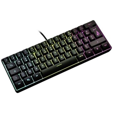 Surefire SureFire 60 % Mechanische RGB–Tastatur, Tastatur (Beleuchtet, Multimediatasten)