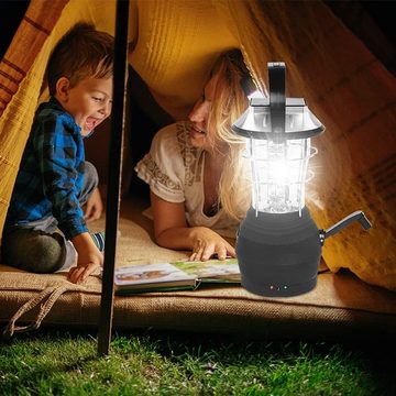 SOTOR Umzugslaterne Campinglampe Solar,Aufladbar Camping Lampen,Handkurbel Solar Laterne