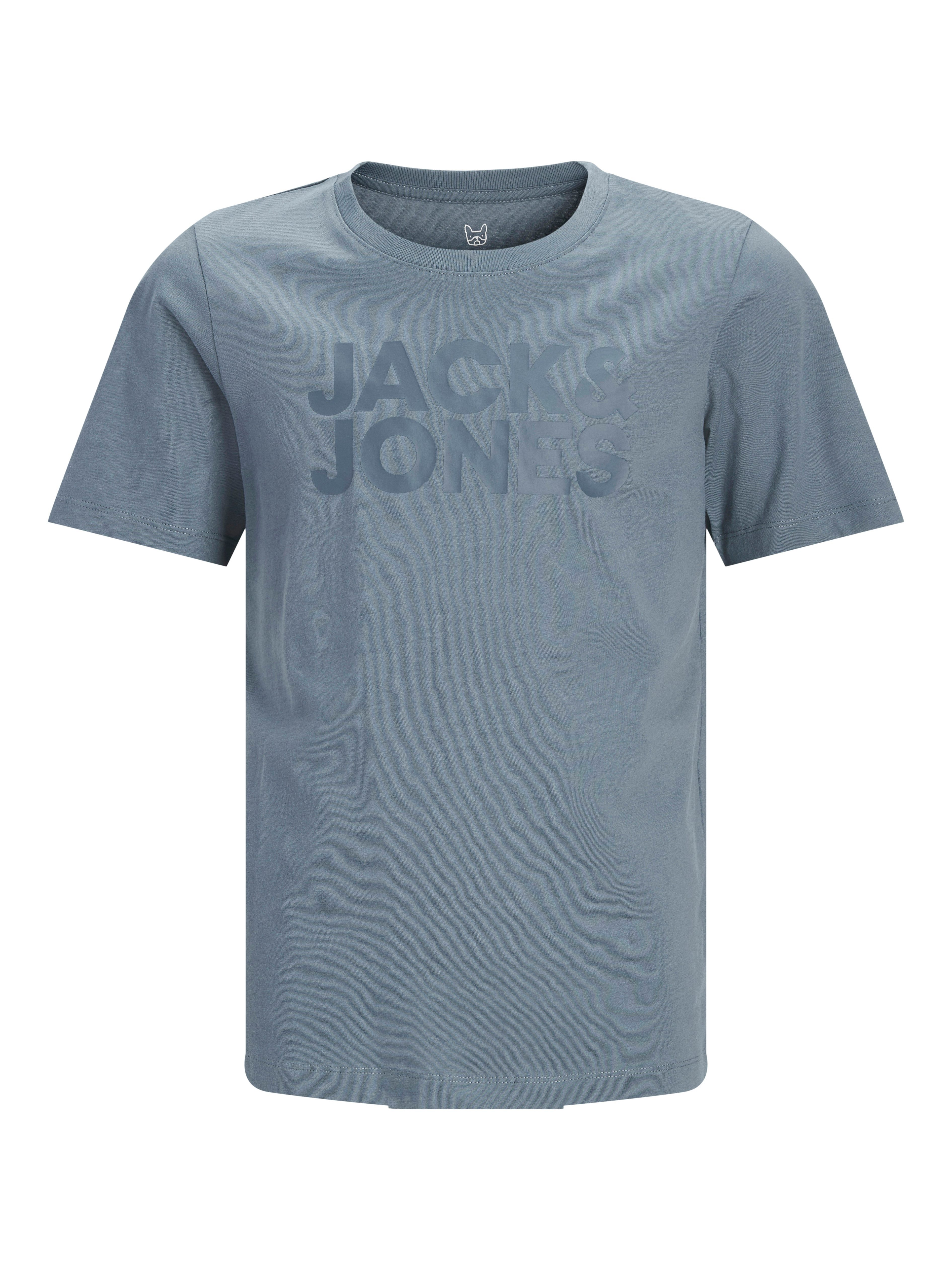 Rundhalsshirt JJECORP stylisch, atmungsaktiv, pflegeleicht