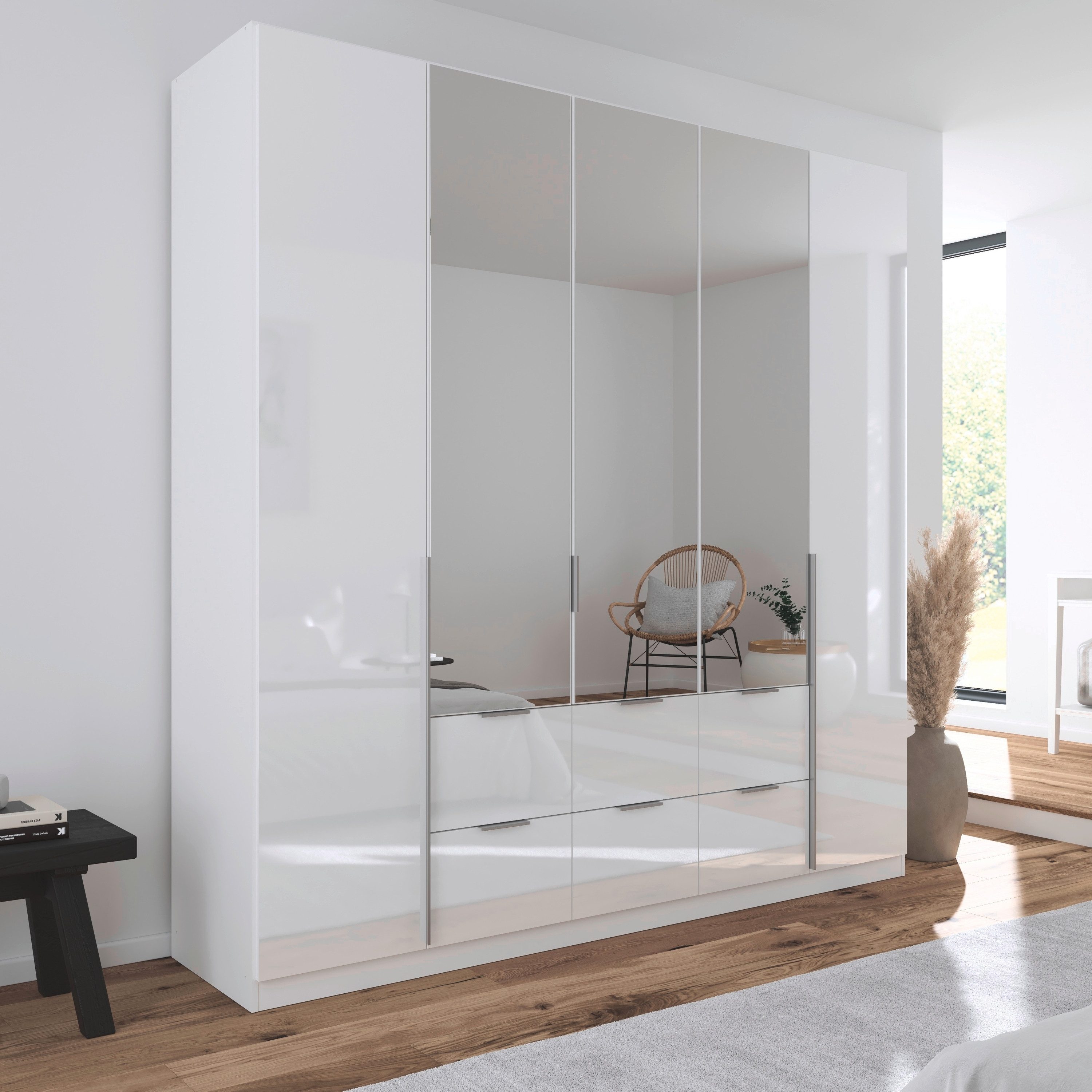 rauch Drehtürenschrank "Kleiderschrank Schrank Garderobe AGORDO mit Dekor- günstig online kaufen