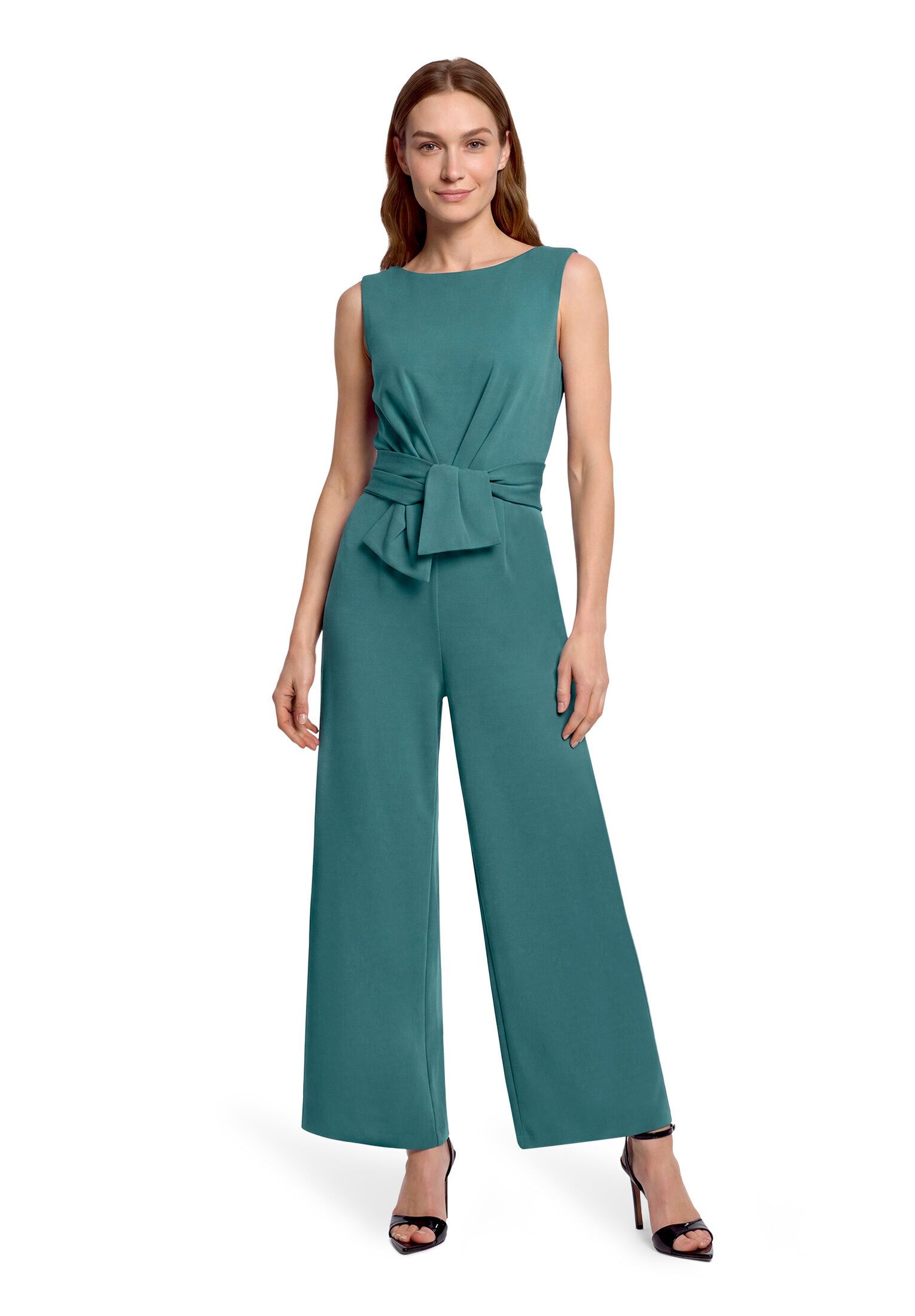Vera Mont Overall Damen mit weitem Bein (1-tlg) Bunddetail