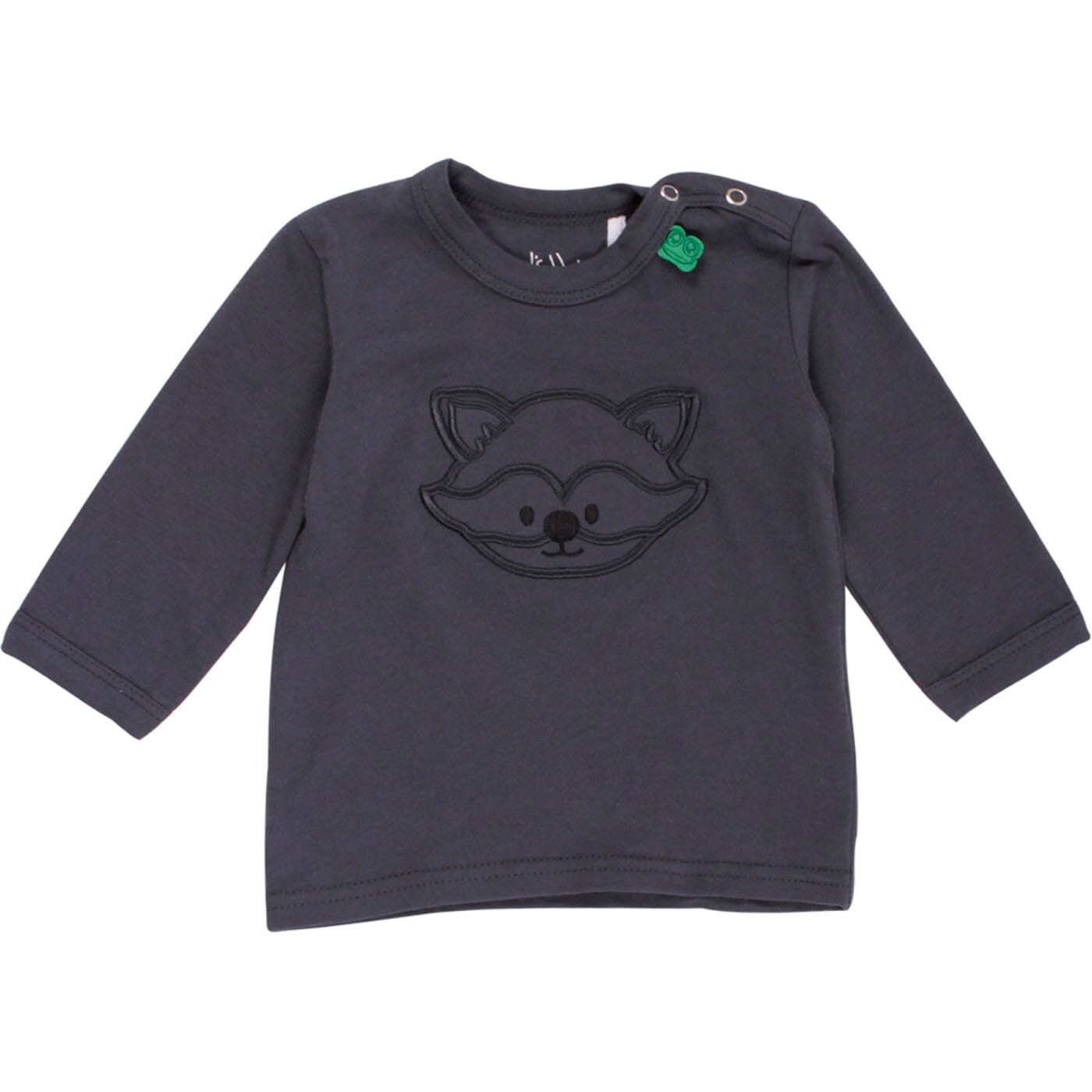 Fred's World by GREEN COTTON Langarmshirt Fred’s World by Green Cotton Langarmshirt mit Waschbär-Print