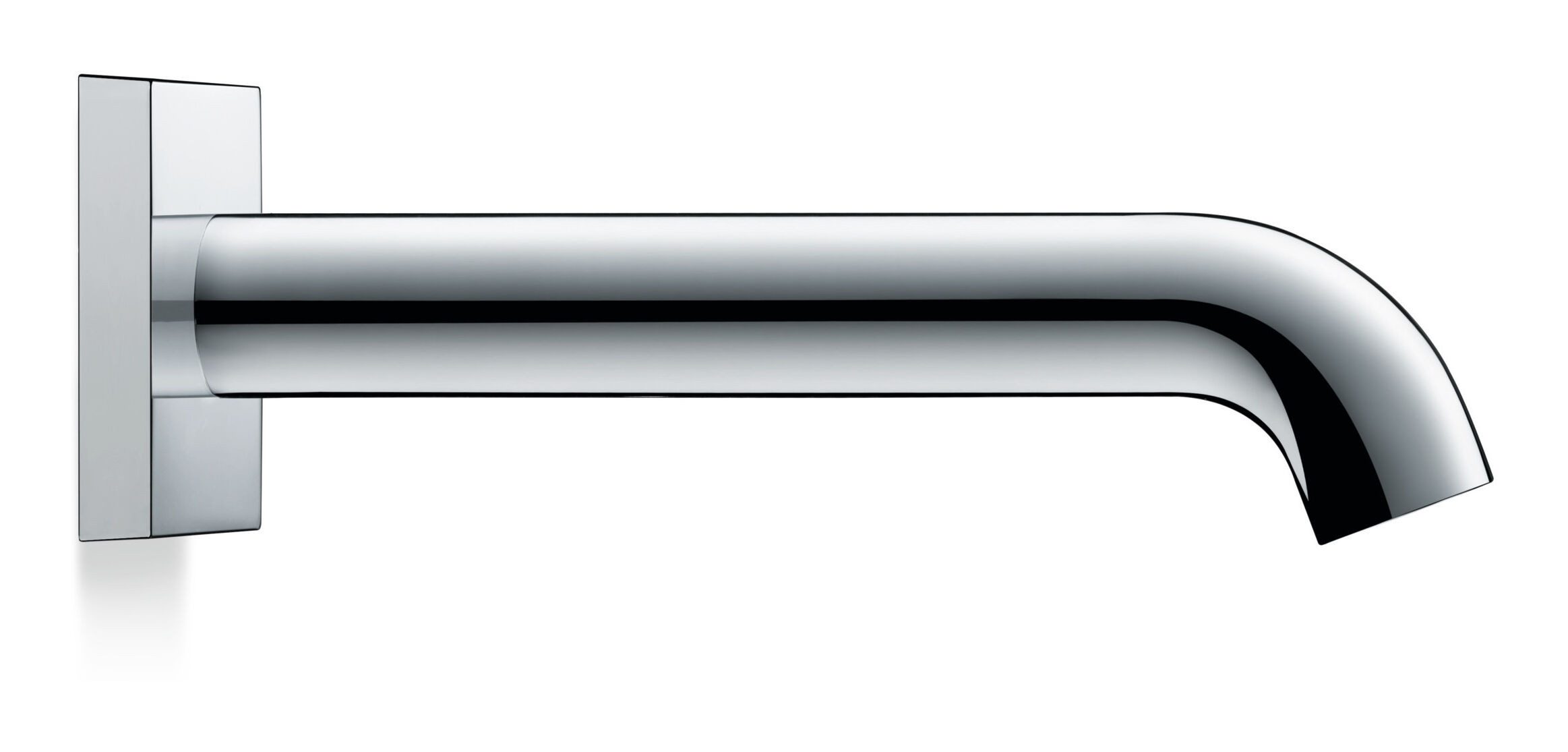 Duravit Wannenarmatur C.1 Serie Wanneneinlauf eckig Ausladung 205 mm - Chrom Hochglanz