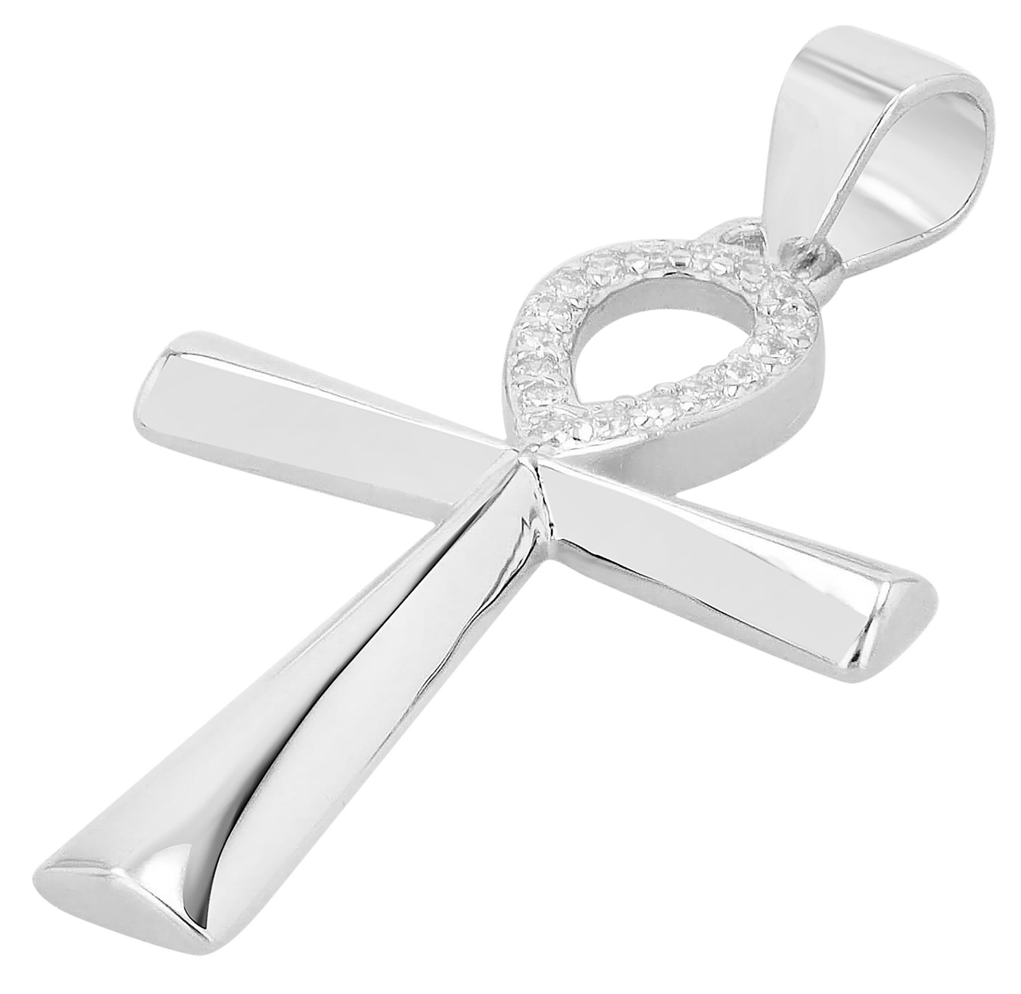 AKZENT Kettenanhänger Ankh Silber (Einzeln) günstig online kaufen