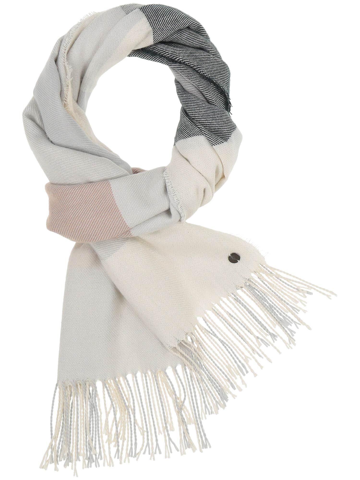 Fraas Modeschal Polyesterschal, (mit Fransen)