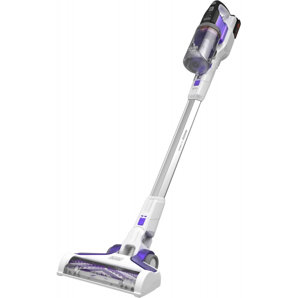 Stanley by Black & Decker Akku-Handstaubsauger Black & Decker BHFEV1825CP Akku-Sauger mit Cyclone, Ohne Beutel, Teppichreinigung