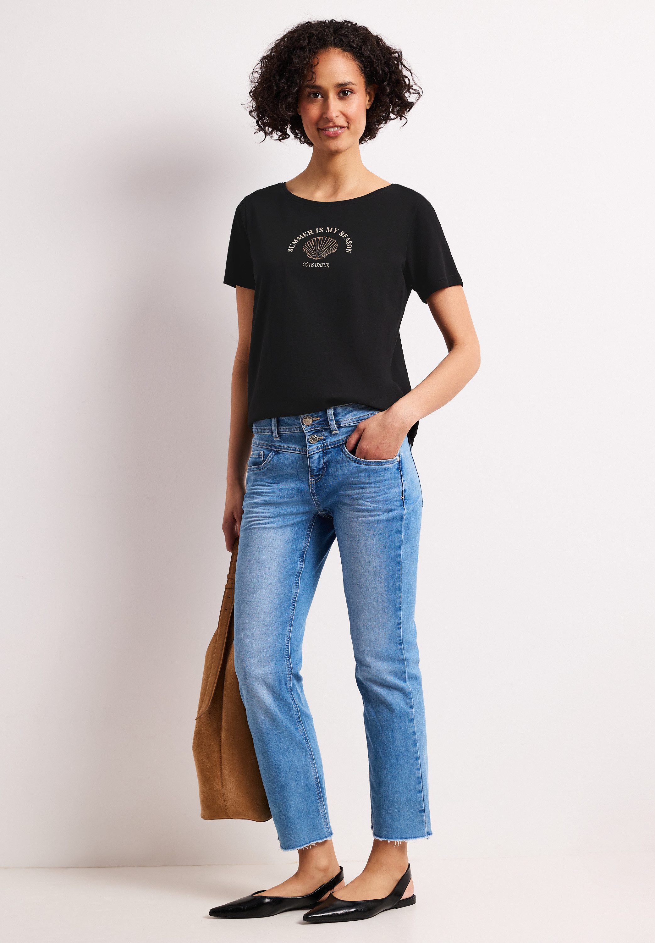 STREET ONE T-Shirt aus reiner Baumwolle – Bild 3 von 5
