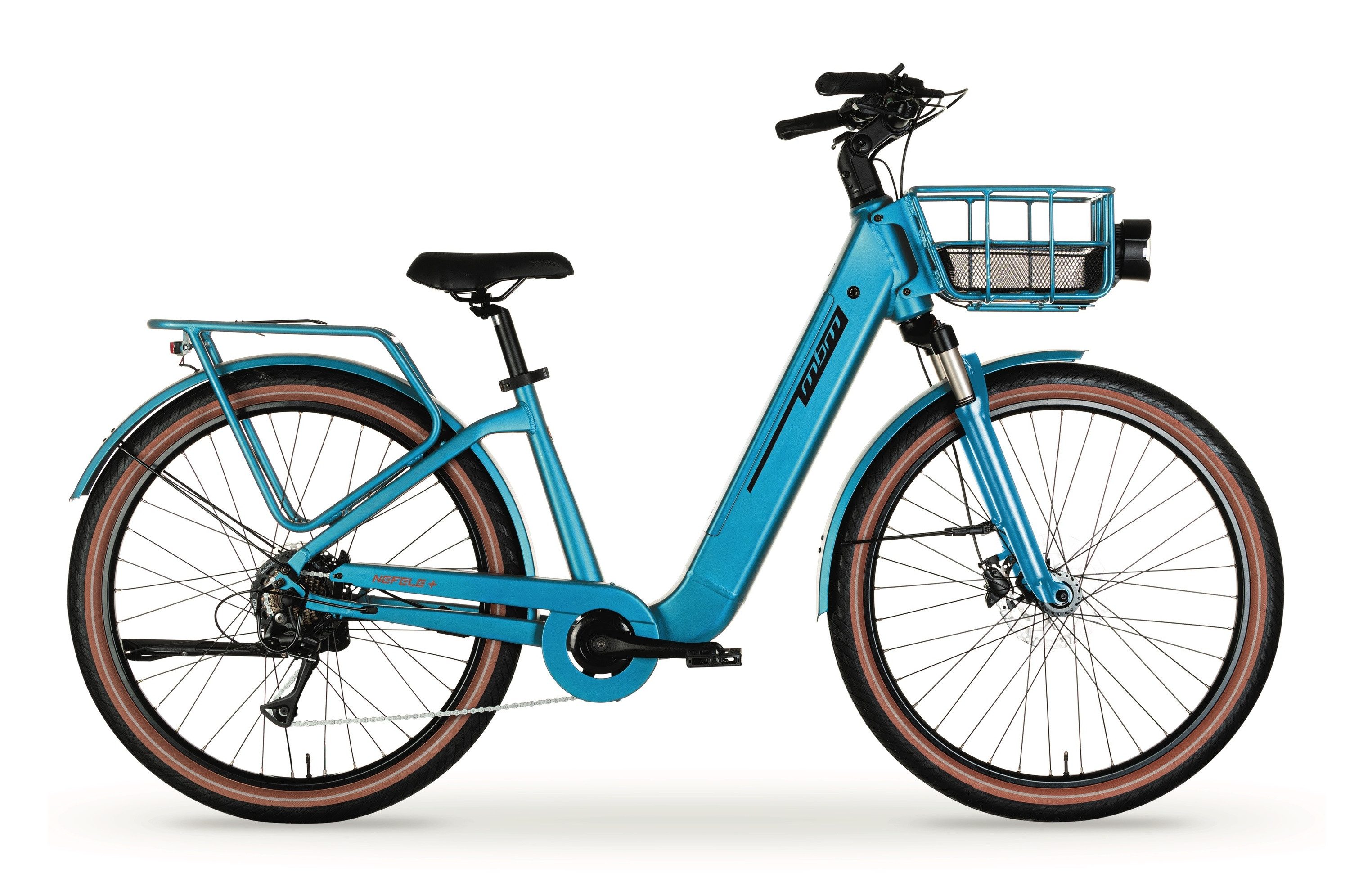 MBM E-Bike Elektro-SUV Bike NEFELE PLUS 27,5 Zoll, 8 Gang 8-Gang Shimano Acera Schaltwerk, 8-Gang Shimano Acera Schaltwerk, Heckmotor, Elektro-SUV Bike NEFELE PLUS 27,5 Zoll
