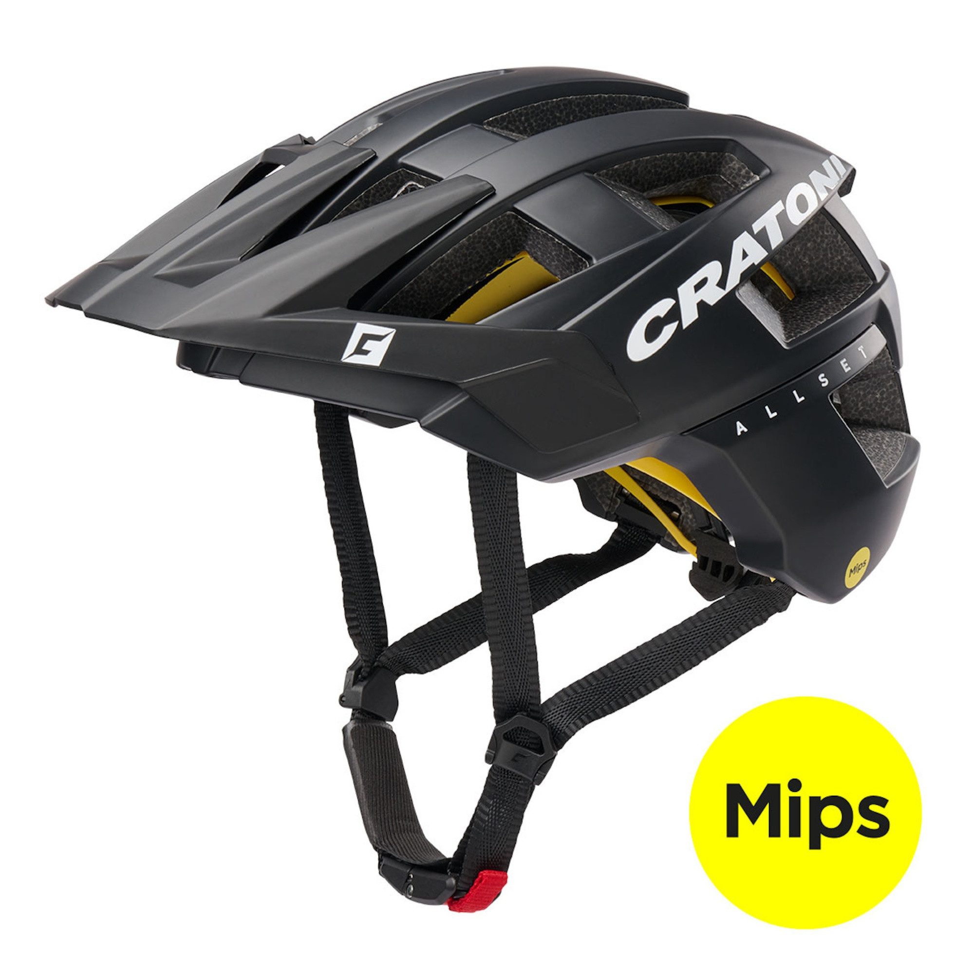Cratoni Fahrradhelm Allset MIPS black matt Moutainbikehelm Trailhelm 360° Verstellsystem