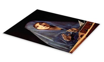 Posterlounge Poster Antonello da Messina, Maria der Verkündigung I, Malerei