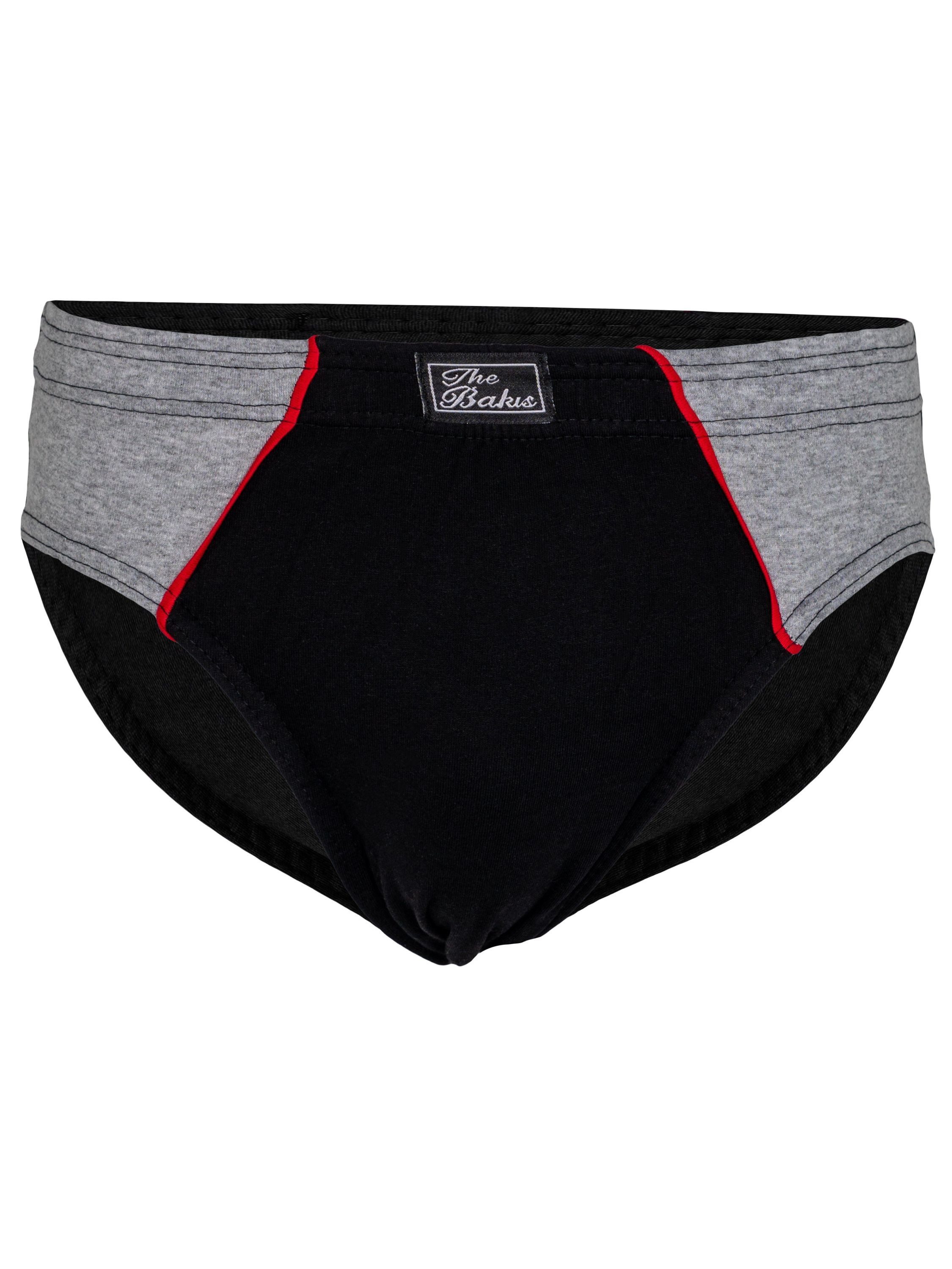 TEXEMP Slip 3er Pack Herren Slip Baumwolle Unterhose Sportslip Schlüpfer Basic (3-St) 100% Baumwolle - Luftdurchlässig