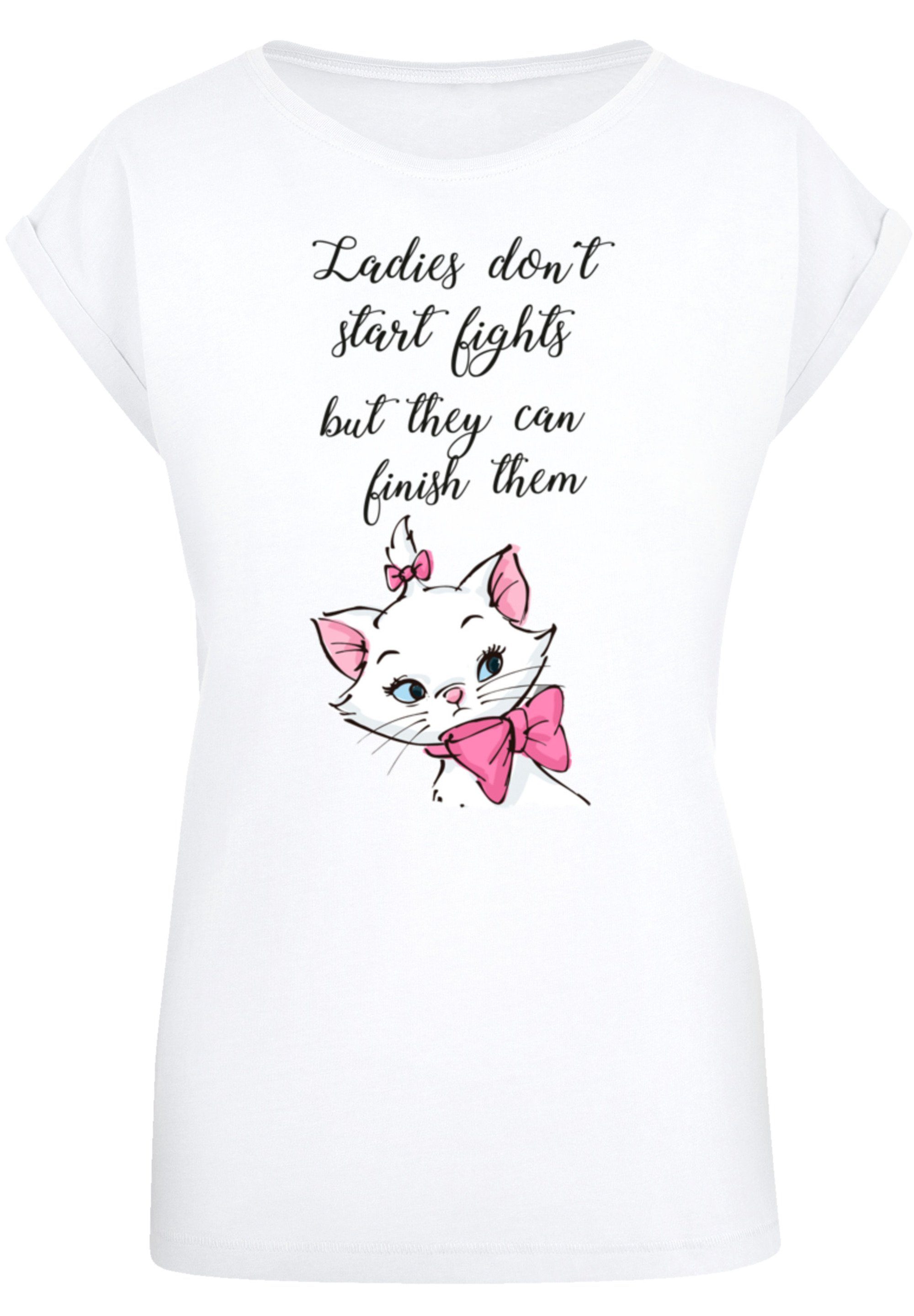 F4NT4STIC T-Shirt Disney Aristocats Ladies Don't Premium Qualität,  Offiziell lizenziertes Disney T-Shirt