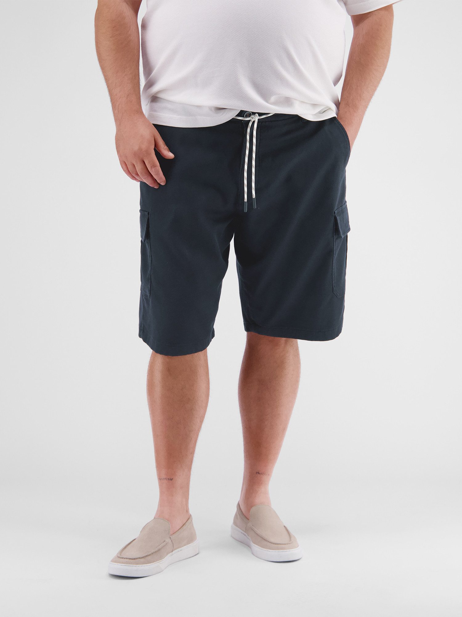 Jogg-Bermudas Cargo-Jog-Bermuda in Übergrößen