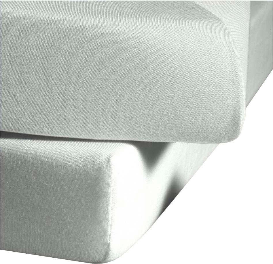 fleuresse Spannbettlaken Colours in Gr. 90x200, 140x200 oder 180x200 cm, Mako-Satin, Gummizug: rundum, (1 Stück), Mako Satin, für Matratzen bis 23 cm Höhe, Bett – Bild 4 von 5