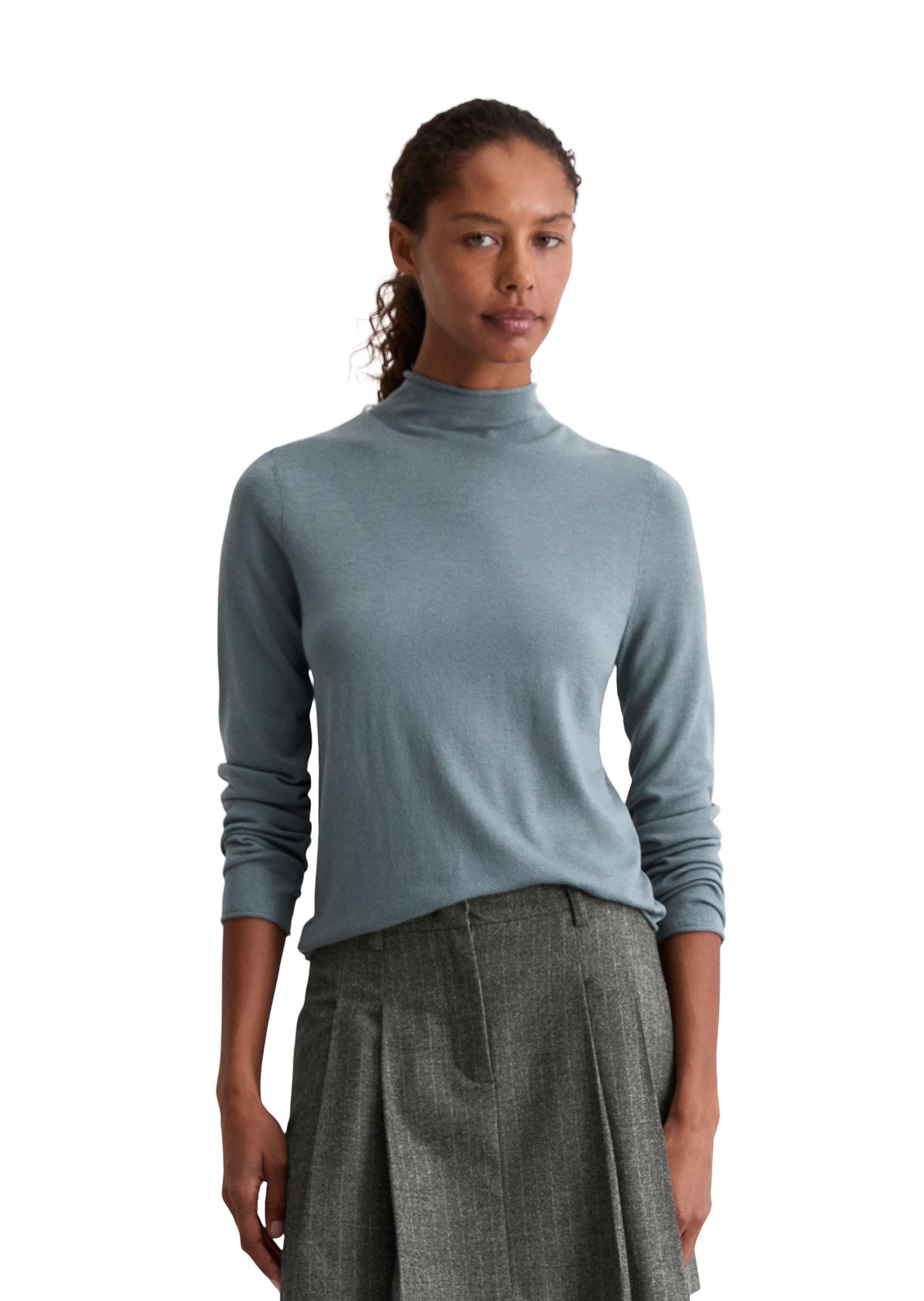 Marc O'Polo Strickpullover aus edlem Schurwolle-Viskose-Mix günstig online kaufen